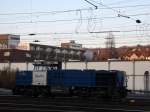 V151  Josy  von der Rurtalbahn rangiert in Aachen-West. 
Aufgenommen vom Bahnsteig in Aachen-West bei schönem Novemberwetter am Nachmittag vom 21.11.2014.