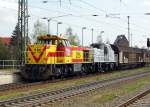 Am 30.04.2015 kamen die 272 216-0 von der MEG und die 1002 002-6 von ALS aus dem RAW Stendal und fuhr den in Richtung Hannover .