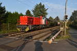 Hier ist die Railflex 275 814-2 mit einem Sonderzug bei Lintorf gen Ratingen fahrend unterwegs.
