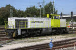 Captrain 275 829 wartet in Ulm auf den nächsten Einsatz, 25.08.2021