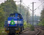 Ein Nachschuss von der G 1700 BB und fuhr als Lokzug aus Wegberg-Wildenrath(D) nach Mönchengladbach-Hbf und fuhr in Richtung Mönchengladbach-Hbf.
Aufgenommen vom Bahnsteig 3 in Rheydt-Hbf. 
Bei Wolken am Nachmittag vom 5.5.2017.