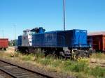 MaK 1700BB der Verkehrsbetriebe Peine-Salzgitter in Oldenburg (Holst) - 28.07.2004  