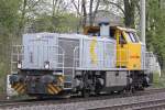 LDS/Schweerbau 277 031 am 19.4.13 als Tfzf in Ratingen-Lintorf.