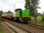 Am 15.08.2014 kam die 277 102 von der SETG aus Niedergörne nach Borstel bei Stendal .