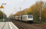 RheinCargo DE 803 im Quarzsandverkehr // Düsseldorf-Hellerhof // 14. November 2014
