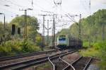 Captrain/ITL 285 119-4 mit Profen Braunkohlependel in Leipzig Thekla 24.09.2015