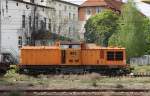 WFL Lok 15 (293 021) rangiert am 01.05.2010 in Eberswalde