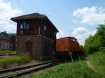 98 80 3293-902-3 D-RAILS hatte am 08.07.13 Rangierdienst in Unterwellenborn.