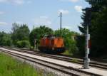 98 80 3293-902-3 D-RAILS hatte am 08.07.13 Rangierdienst in Unterwellenborn.