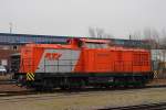 RTS 293.003 am 27.2.14 defekt abgestellt in Duisburg-Entenfang.