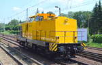 DB Bahnbau Gruppe mit 293 008-9  am 28.05.18 Berlin Hirschgarten.
