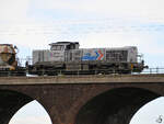 Anfang Mai 2021 war die Diesellokomotive 4185 033-2 in Duisburg unterwegs.