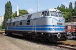 Die V240 001 im DB Museum Halle (Saale) am 02,07,10