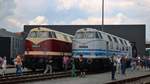 V240 001 und BR 118 552-9 in Pirna (4.6.2016)