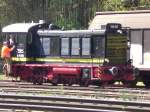 V 36 005 am 06.05.2008 bei Rangierarbeiten im Bf.