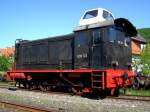 Die V 36 123 der DFS am 11.05.2008 in Ebermannstadt.