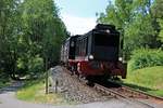 Historische Eisenbahn Frankfurt V36 406 am 21.05.18 bei Kelkheim im Taunus mit einen Sonderzug