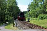 Historische Eisenbahn Frankfurt V36 406 am 21.05.18 bei Kelkheim im Taunus mit einen Sonderzug