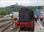 Bahnfest in Königstein. V 36 406 im Bahnhof Königstein. Mai 2018.