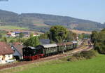 V36 204 mit dem Vormittagszug nach Weizen in Fützen 15.9.19