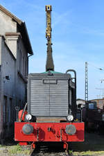 Die Diesellokomotive V36 103 wurde 1940 bei O&K gebaut und war Mitte September 2019 im Eisenbahnmuseum Darmstadt-Kranichstein abgestellt.