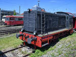 Die 1939 bei O&K gebaute Diesellokomotive V 36 224 war Anfang Juni 2019 im Bayerischen Eisenbahnmuseum Nördlingen zu sehen.