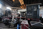 Die 1950 bei MaK gebaute Diesellokomotive V36 401 war Mitte September 2019 im Eisenbahnmuseum Darmstadt-Kranichstein zu sehen.