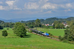 D 03 (270 010) mit einem Sonderzug am 10.09.2016 bei Gotteszell.