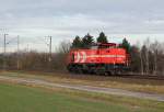 272 024-7 (RHC)  DE 86  bei Meerbusch-Osterath am 31.12.2013