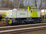 Portraitaufnahme von Captrain 821 (273 004-8) Gladbeck-West 13.03.2015