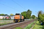 Ein seltener Gast auf der Strecke Köln - Mönchengladbach. 274 103-7 fährt solo durch Grevenbroich in Richtung Mönchengladbach.

Grevenbroich 23.04.2026
