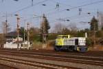274 108-6 (Captrain / TWE - Teutoburger Wald-Eisenbahn) rangiert als Lz in Dsseldorf-Rath am 28.03.2012