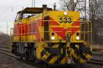 EH 533 am 4.2.13 beim Halt in Ratingen-Lintorf.