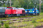 NIAG 5 (275 017-2) und V1001-021 (275 821-7) Gladbeck-West 15.07.2014