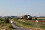 CFL G1206 1510 mit Übergabe am 21.07.2014 bei Langenhorn.