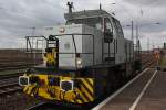 Oak Capital 276 003 (ex Niag 1) am 30.3.12 bei einem kurzen Halt in Duisburg-Bissingheim.