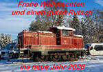 Das wünschen ich allen User, zudem alles Glück und vor allem Gesundheit, auf das 2026 vielleicht wieder etwas friedlicher wird.