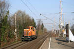 Northrail 98 80 0421 007-6 D-VTLT (Zum Aufnahmezeitpunkt durch die Logistik auf Schienen GmbH angemietet und durch die Bahnen der Stadt Monheim GmbH im Einsatz).