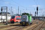 Vossloh-Lok G6 (BR 0 650) beim Rangieren in Cottbus am 27.03.2014