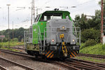 Vossloh G6 (650 107-2) durchfährt Recklinghausen-Ost 29.6.2016