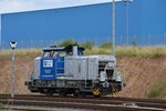 Werklok 7 alias 650 106-4 rangierte am 18.7.16 an der Papierfabrik im Gewerbepark Altmark bei Niedergörne.

Gewerbegebiet Altmark 18.07.2016