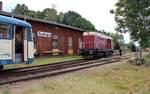 107 018 fuhr am 08.09.19 von Schwarzenberg nach Schleiz.