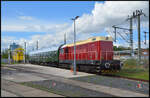 Railsystems RP 107 018-4 & Salon 55 80 8980 054-1 D-RPRS am 09.09.2026 im BW Gotha.