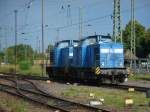 Am 16.08.2014 rangierte 204 033 (202 817)& 204 036(202 586)in Stendal um einen Containerwagen und fuhren danach in Richtung Magdeburg davon.Zuvor kam en sie aus Richtung Berlin nach Stendal.