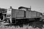 Anfang September 2021 war im Eisenbahnmuseum Koblenz die Diesellokomotive 290 001-7 zu sehen.