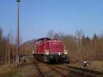 290 371-4 rangierte am morgen des 24.03.12 in Falkenstein/V.