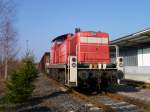 290 570-1 steht am 24.03.12 in Falkenstein/V.