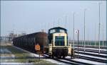 290 189-0 der Railsystem Abgestellt auf den Gleisen der Tankfarm in Wilhelmshaven. 25/01/2015