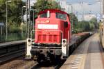 291 034-7 Railsystems RP durchfährt Recklinghausen-Süd 23.9.2015