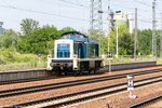 291 035-4 Railsystems RP GmbH in Berlin-Schönefeld Flughafen und war auf dem Weg nach Seddin gewesen.